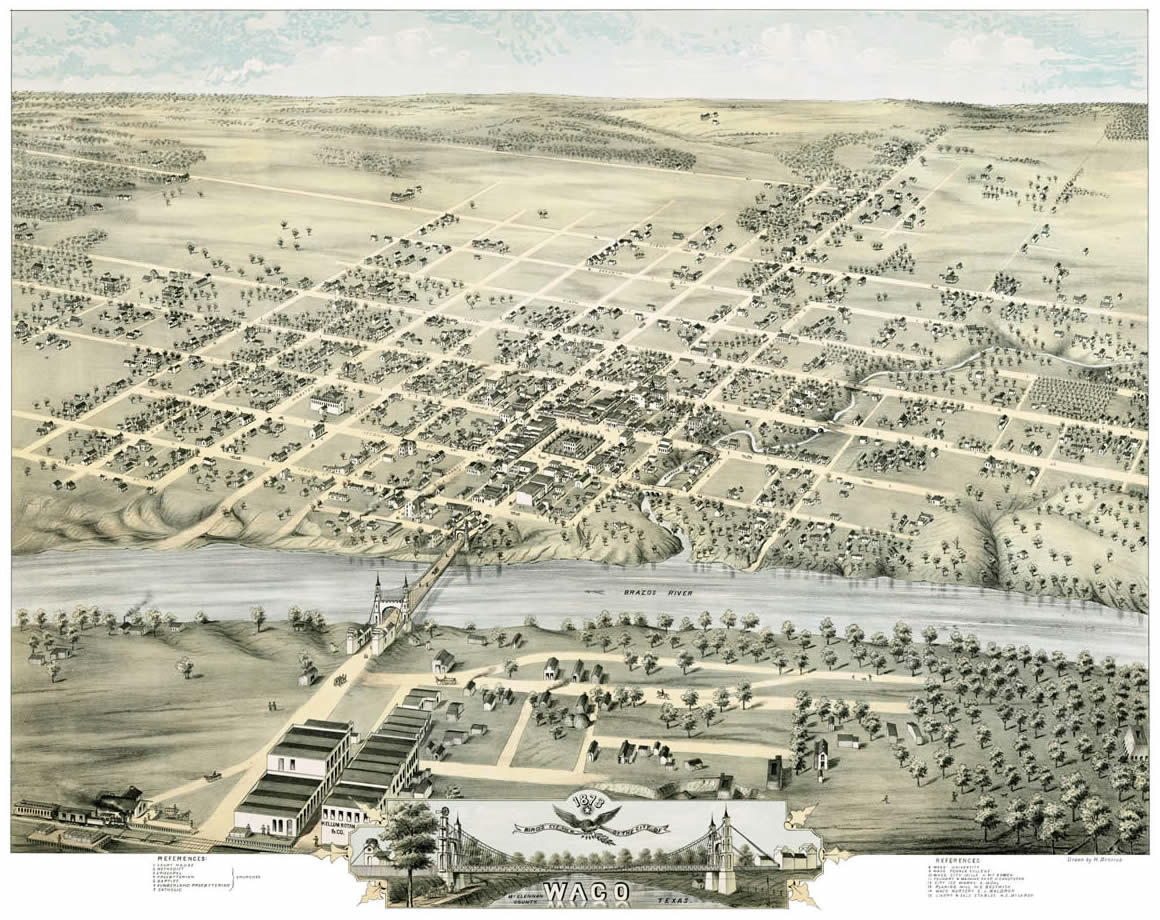 Historic Waco Map